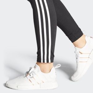 adidas women's rose gold tennis shoes